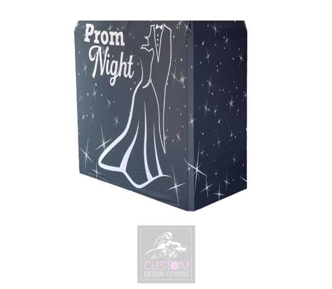 PROM NIGHT LYCRA DJ BOOTH COVER