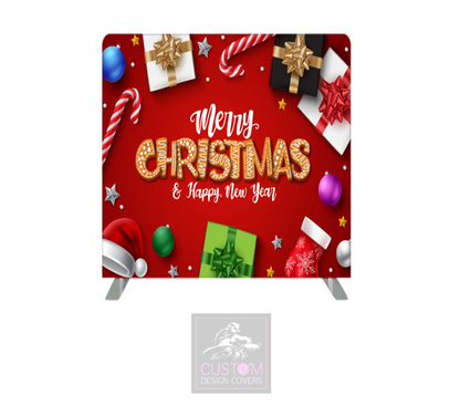 Merry Christmas Pillowcase Backdrop Cover (DOUBLE SIDED)