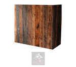 Rustic Oak Lycra DJ Booth Cover