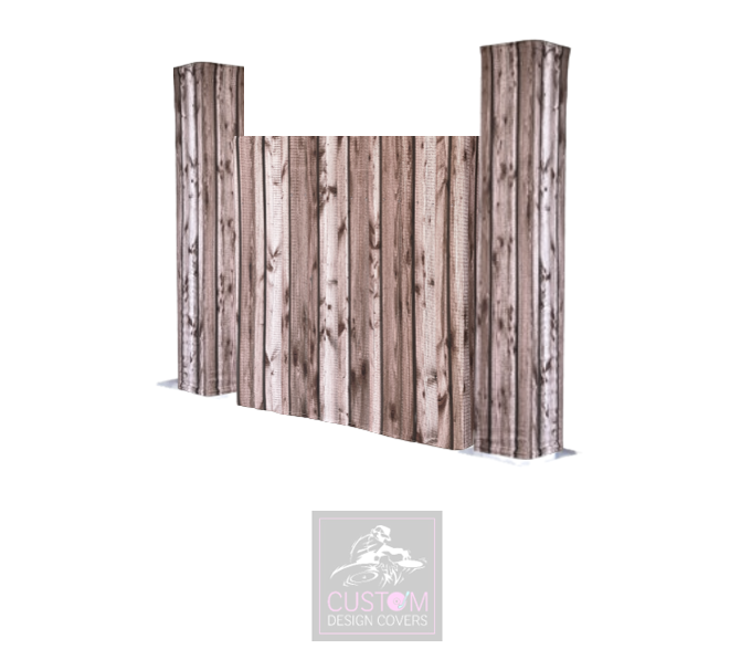 Rustic Lycra DJ Booth Covers (PACKAGE BUNDLE) - ADJ PRO