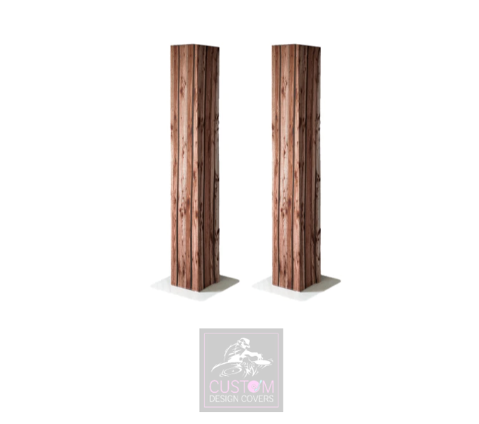 Rustic Lycra Podium Covers (PAIR)