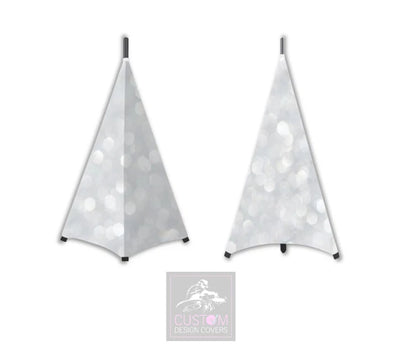 Bride & Groom Lycra DJ Booth Cover  (PACKAGE BUNDLE)