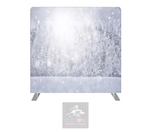 Snowy Forest Pillowcase Backdrop Cover