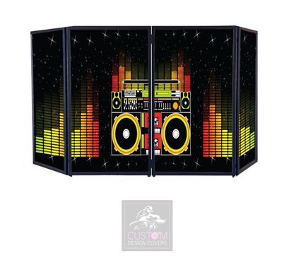 BOOMBOX STEREO DJ LYCRA FACADE PANELS