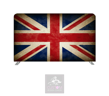 Union Jack Lycra Pillowcase Backdrop Cover (DOUBLE SIDED)