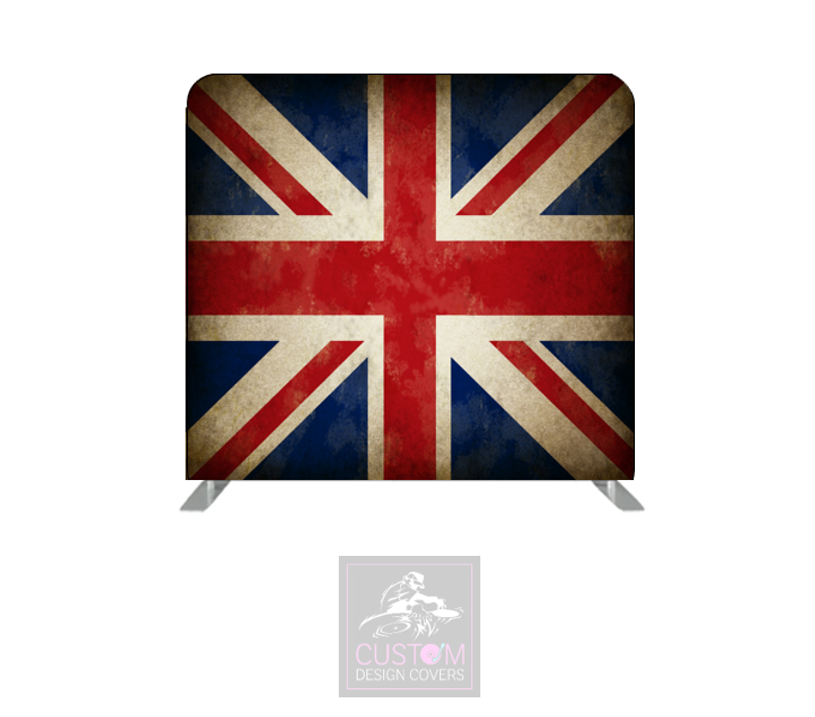 Union Jack Lycra Pillowcase Backdrop Cover (DOUBLE SIDED)