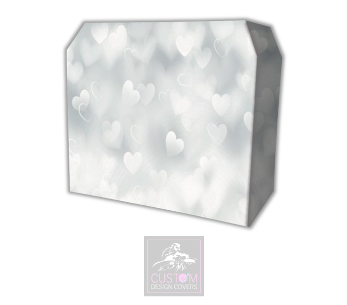 Wedding Hearts Lycra DJ Covers (PACKAGE BUNDLE)