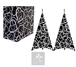 Wedding Hearts Lycra DJ Booth Cover  (PACKAGE BUNDLE) - COMBI 