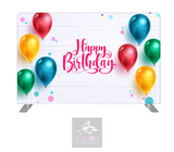 Happy Birthday Pillowcase Backdrop Cover