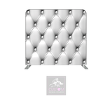 White Chesterfield Lycra Backdrop Cover (DOUBLE SIDED)