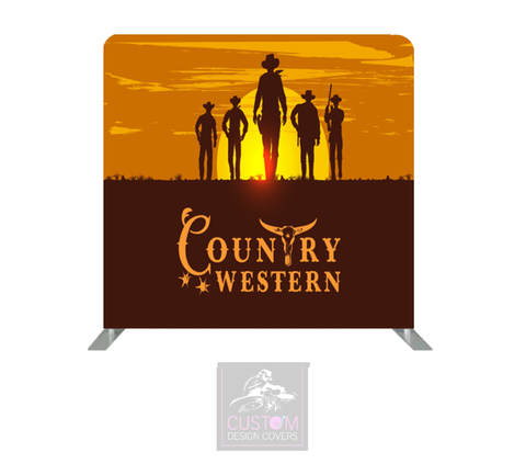 Wild West Lycra Backdrop Cover (DOUBLE SIDED)