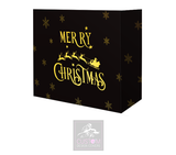 Merry Christmas Gold Booth Cover Combi