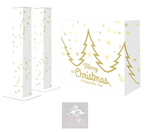 White Christmas GOLD Lycra DJ Covers (PACKAGE BUNDLE) - COMBI