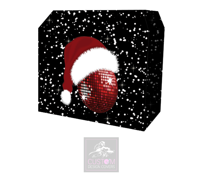 Christmas Mirror Ball DJ Booth Cover-MKII