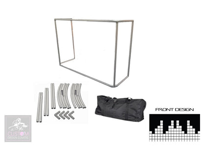 The CDC Orient Façade Black & White Equalizer Front