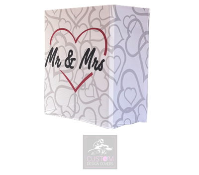 Mr & Mrs Lycra DJ Booth Cover