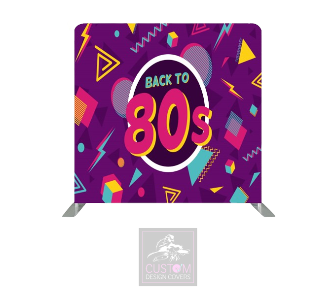 80's Lycra Pillowcase Backdrop Cover