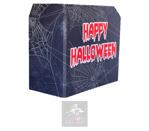 HALLOWEEN LYCRA DJ S&H BOOTH COVER