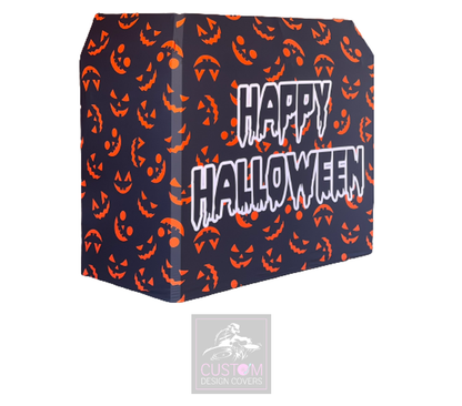 Pumpkin Happy Halloween DJ Booth Cover-MKII