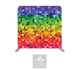 Colour Block Horizon Lycra Pillowcase Backdrop Cover