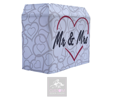 MR & MRS LYCRA S&H DJ BOOTH COVER