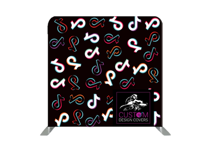 TikTok Lycra Pillowcase Backdrop Cover