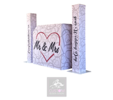Mr & Mrs Wedding Lycra DJ Covers (PACKAGE BUNDLE) - S&H