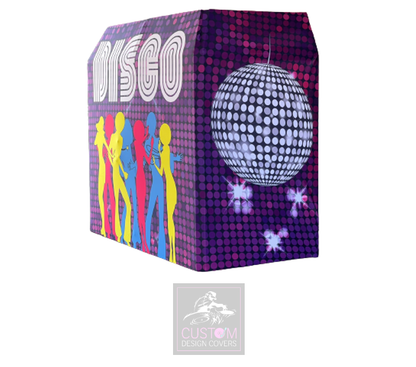 Disco Lycra DJ Booth Cover