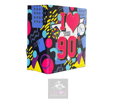 Decades Lycra DJ Booth Covers (PACKAGE BUNDLE) - ADJ PRO
