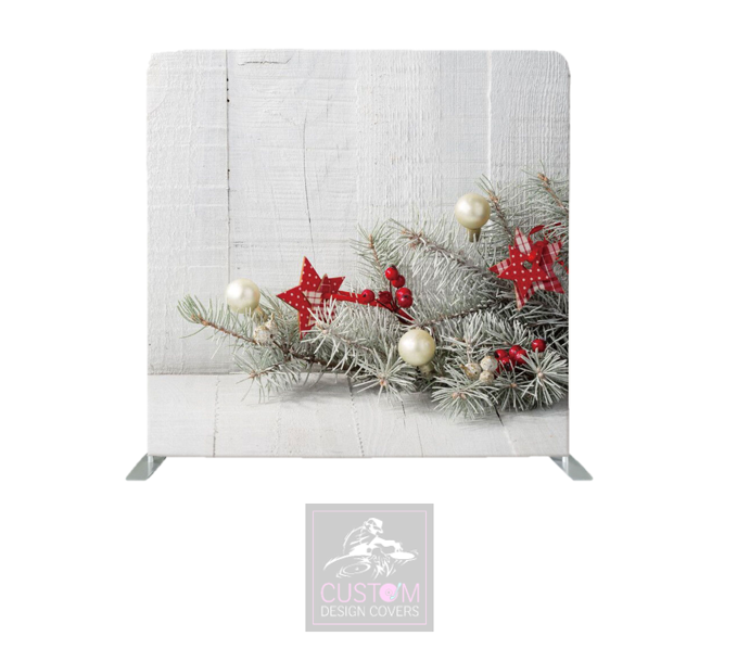 Christmas Tree Top Lycra Pillowcase Backdrop Cover