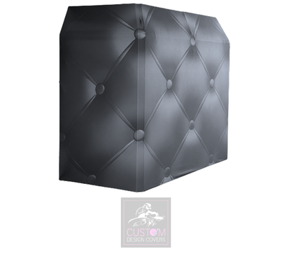 Chesterfield BLACK Lycra DJ Booth Cover