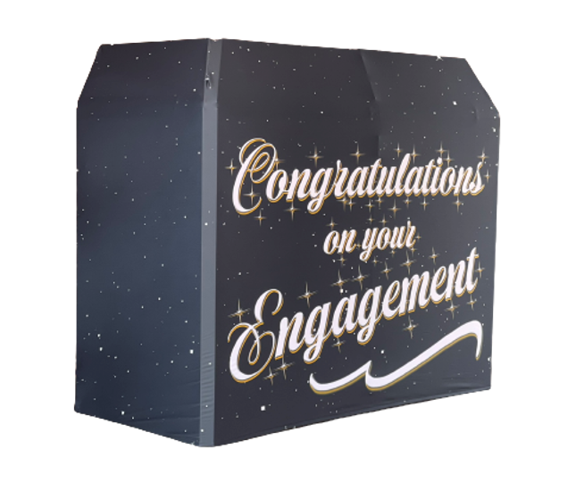 Engagement DJ Booth Cover-MKII