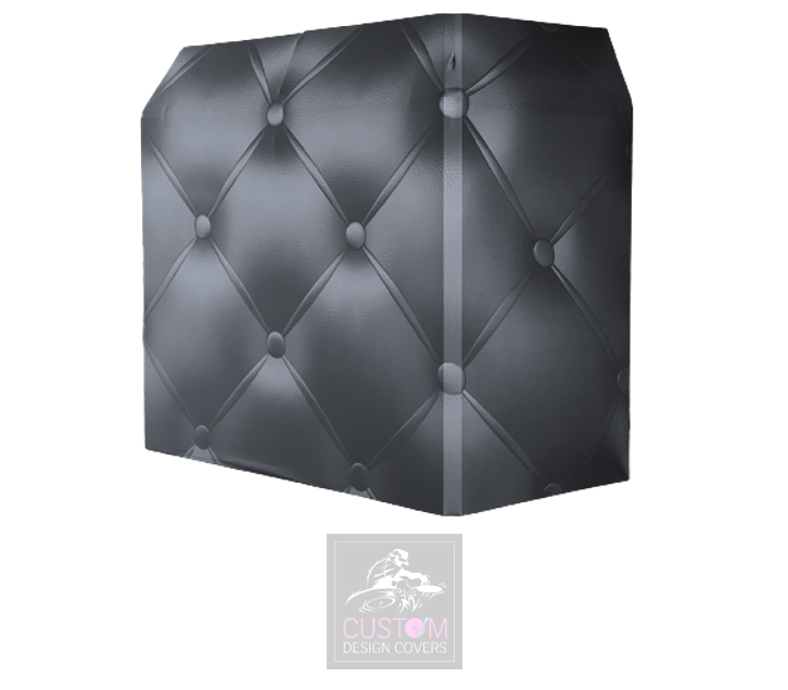 Chesterfield BLACK Lycra DJ Booth Cover