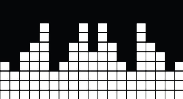 The CDC Orient Façade Black & White Equalizer Front