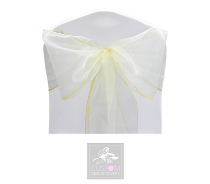 Organza Sample Sashes (Various Colours Available)