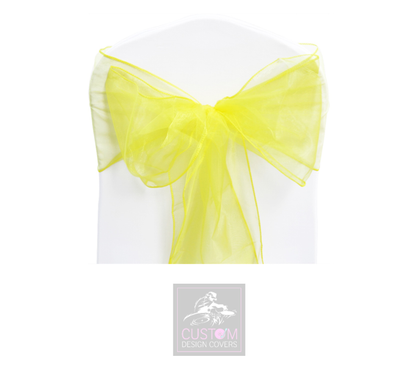 Organza Sample Sashes (Various Colours Available)