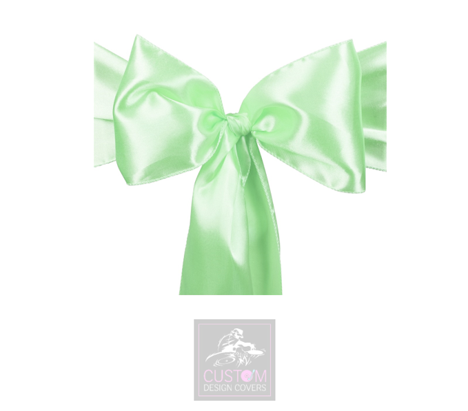 Mint Satin Sashes