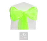 Spring Green Organza Sashes