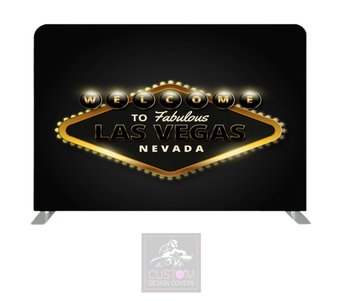 Las Vegas Lycra Pillowcase Backdrop Cover (DOUBLE SIDED)