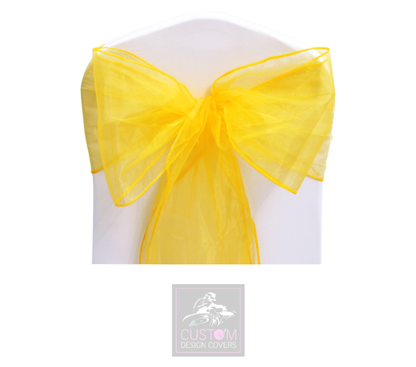 Organza Sample Sashes (Various Colours Available)