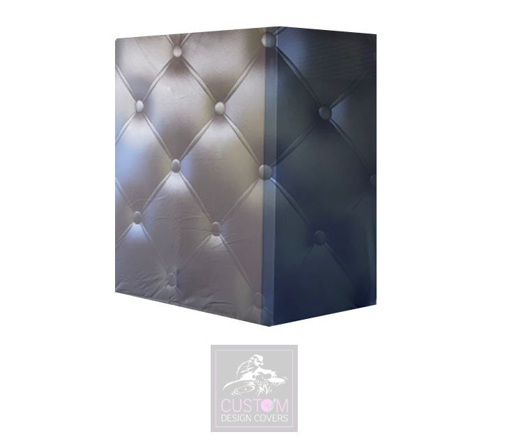 Chesterfield BLACK Lycra DJ Booth Cover