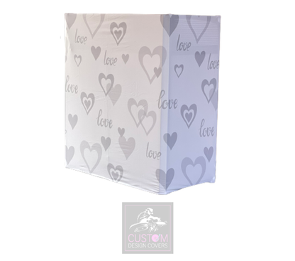 Love and Hearts Booth Cover Truss