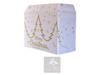 WHITE CHRISTMAS LYCRA DJ BOOTH COVER (GOLD)
