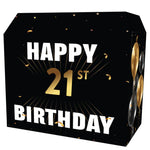 HAPPY 21ST BIRTHDAY LYCRA DJ S&H BOOTH COVER