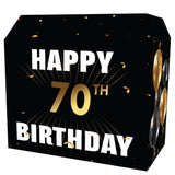 Happy 70th Birthday Lycra DJ Booth Cover