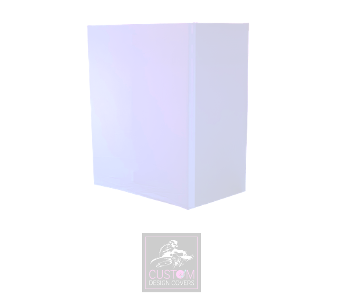 PLAIN WHITE LYCRA DJ BOOTH COVER