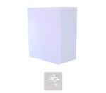 PLAIN WHITE LYCRA DJ BOOTH COVER